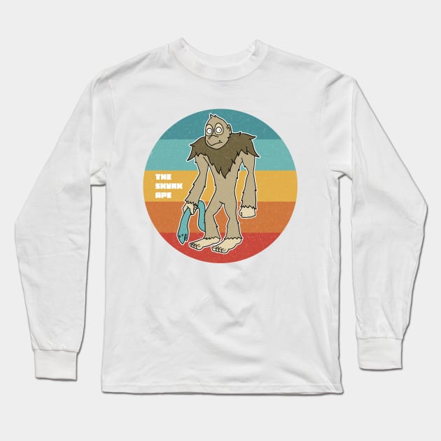 The Skunk Ape Long Sleeve T-Shirt by sbsiceland